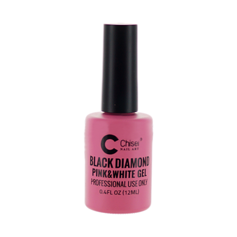 Chisel Black Diamond Pink & White Gel, 0.4oz OK0128MD